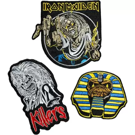 Iron Maiden set od 3 zakrpe termékfotója