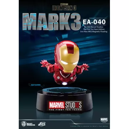 Iron Man 3 Egg Attack Figura Plutajući Model Iron Man Mark III The First Ten Years Edition 16 cm termékfotója