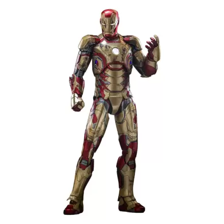 Iron Man 3 Movie Masterpiece Diecast akcijska figura 1/6 Iron Man Mark XLII (2.0) 32 cm termékfotója