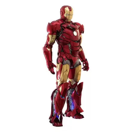 Iron Man Movie Masterpiece Lijevana akcijska figura 1/6 Iron Man Mark III (Armor Suit Up Version) 32 cm fotografija proizvoda