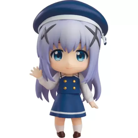 Is the Order a Rabbit Nendoroid akcijska figura Chino: Winter Uniform Ver. 10 cm termékfotója