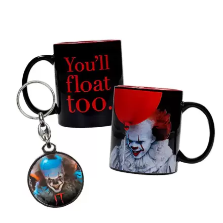 IT Pennywise šalica i metalni privjesak za ključeve fotografija proizvoda