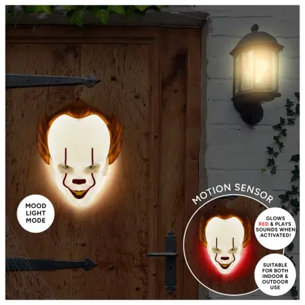 IT Pennywise maska sa senzorom pokreta sa svjetlom fotografija proizvoda