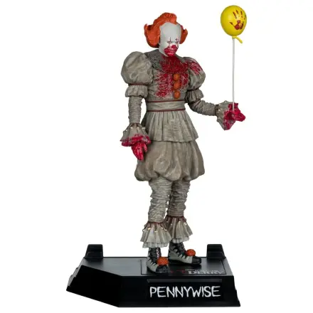 It Welcome to Derry Movie Maniacs Figura Pennywise (Bloody) 16 cm fotografija proizvoda