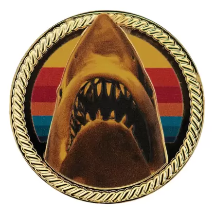 Jaws kolekcionarski novčić 50. obljetnica 24k pozlaćeno izdanje, ograničena serija fotografija proizvoda
