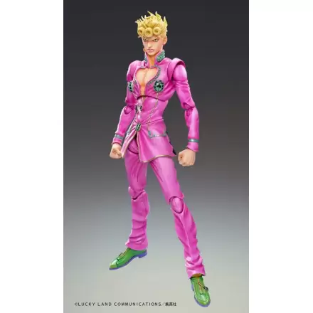 JoJo's Bizarre Adventure Part 5: Golden Wind akcijska figura Chozokado Giorno Giovanna (3rd-run) 15 cm termékfotója