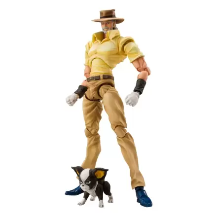 JoJo's Bizarre Adventure Super Action akcijska figura Chozokado (Joseph Joestar & Iggy) (3. izdanje) 15 cm termékfotója