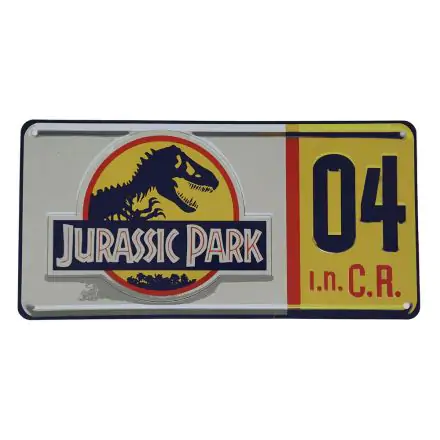 Jurassic Park Replika 1/1 Dennis Nedry Registarska pločica termékfotója