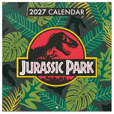 Jurassic Park 2027 Zidni kalendar 30 x 30 cm fotografija proizvoda