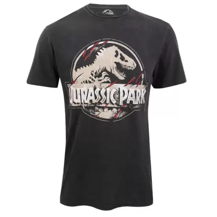 Jurassic Park Majica izgrebanog logotipa fotografija proizvoda