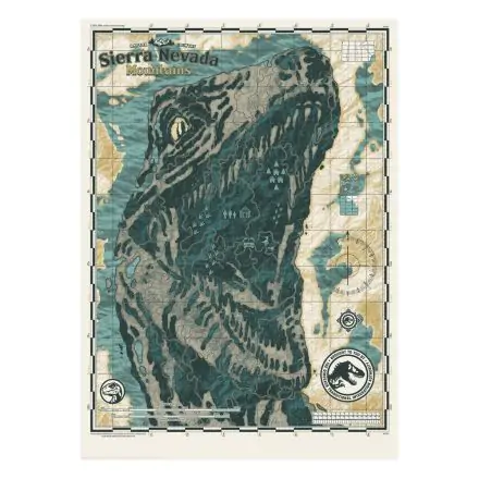 Jurassic World umjetnički print Sierra Nevada Mountains ograničeno izdanje 42 x 30 cm fotografija proizvoda
