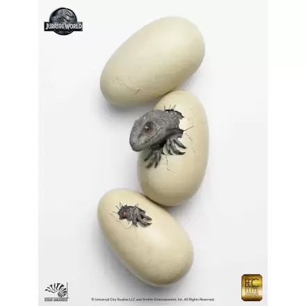 Jurassic World Set od 3 Kipa 1/2 Hatching Indominus Rex 13 cm termékfotója