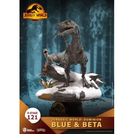 Jurassic World: Dominion D-Stage PVC Diorama Blue & Beta 13 cm fotografija proizvoda