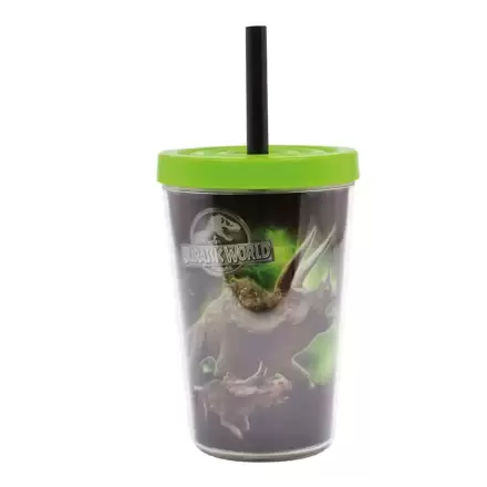 Jurassic World čaša za piće sa slamkom 300 ml fotografija proizvoda