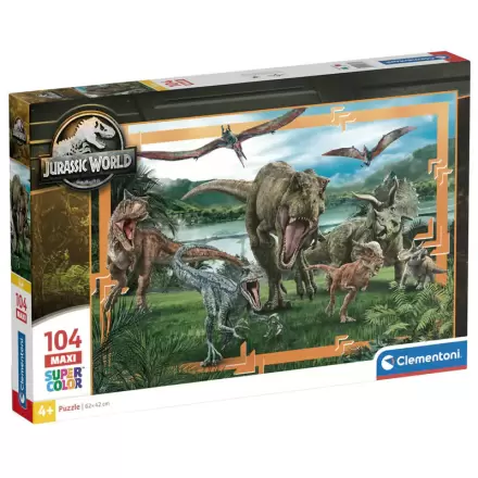 Jurassic World maxi puzzle 104 kom termékfotója