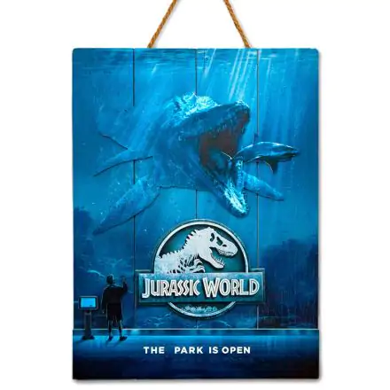 Jurassic World Mossasaurus Woodart 3D Print drveni natpis fotografija proizvoda