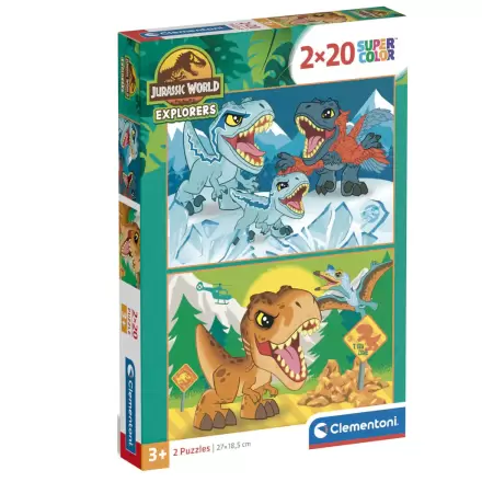 Jurassic World puzzle 2x20 kom termékfotója