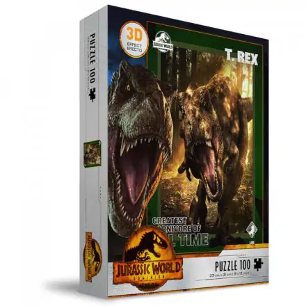Jurassic World T-Rex 3D slagalica 100 komada fotografija proizvoda