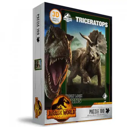 Jurassic World Triceratops 3D puzzle 100 komada fotografija proizvoda