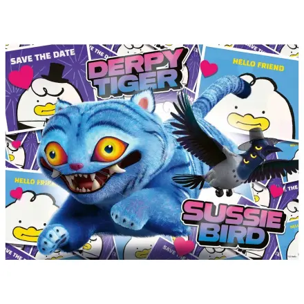K-Pop Demon Hunters Derpy & Sussie XXL puzzle 100 komada fotografija proizvoda