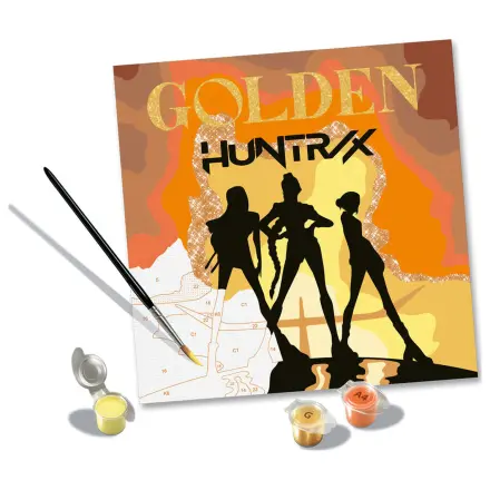 K-Pop Demon Hunters Golden CreArt set za slikanje fotografija proizvoda