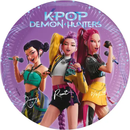 K-POP Demon Hunters Party papirnati tanjur pakiranje fotografija proizvoda