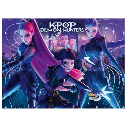 K-Pop Demon Hunters Rumi, Mira & Zoey XXL puzzle od 300 komada fotografija proizvoda