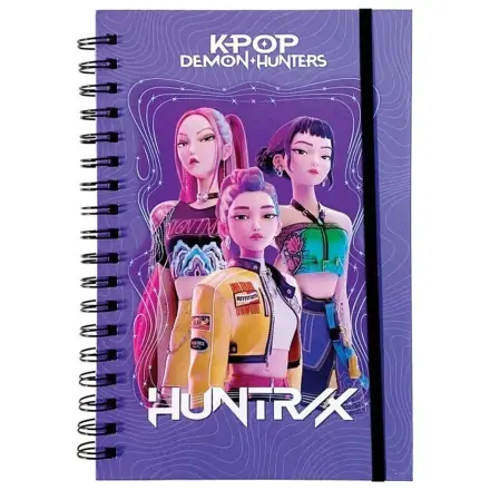 K-pop Demon Slayers Hunter X B/5 bilježnica s spiralnim uvezom s linijama, 70 listova fotografija proizvoda