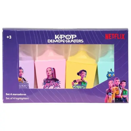 K-pop Demon Hunters Stars mini set markera za podvlačenje 4 kom fotografija proizvoda