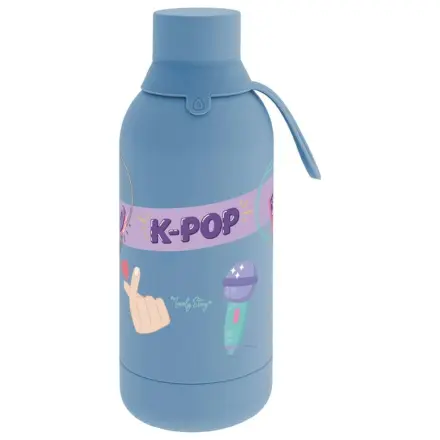 K-Pop Petrol Blue termo boca 500 ml fotografija proizvoda