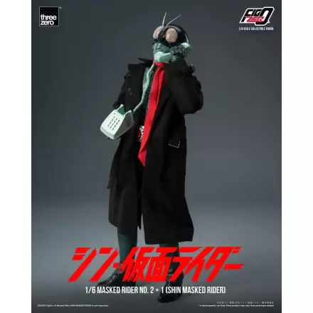 Kamen Rider FigZero akcijska figura 1/6 Masked Rider No.2+1 (Shin Masked Rider) 32 cm termékfotója