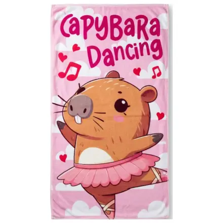 Capybara Dancing ručnik 70x140cm fotografija proizvoda