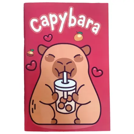 Capybara Drink B/5 bilježnica s crtama, 40 listova fotografija proizvoda
