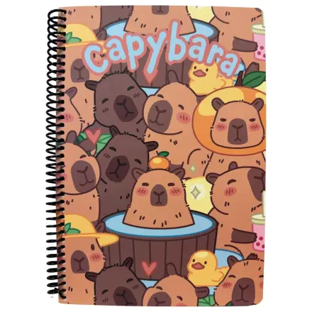 Capybara Spa B/5 bilježnica s crtama i spiralom, 70 listova fotografija proizvoda