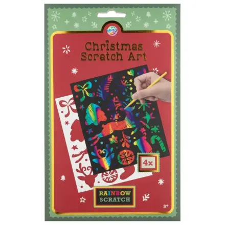 Božićni Rainbow Scratch Art Set fotografija proizvoda