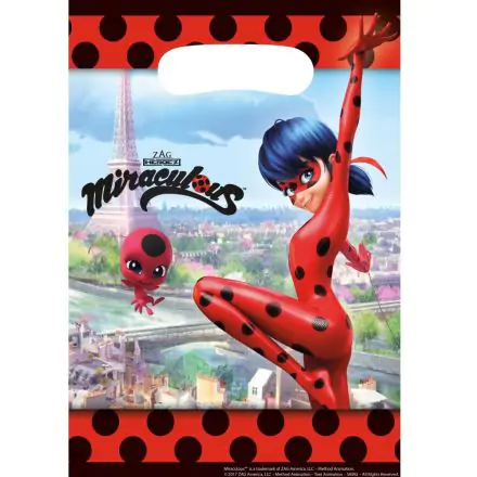 Miraculous Ladybug and Cat Noir Adventures poklon vrećice, pakiranje od 8 komada fotografija proizvoda