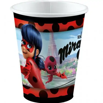 Miraculous Ladybug and Cat Noir Adventures Papirnate čaše 8 kom 250 ml fotografija proizvoda