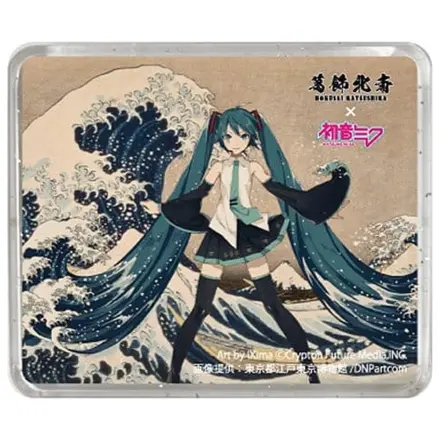 Katsushika Hokusai x Hatsune Miku 3D Magnet Trideset i šest pogleda na planinu Fuji The Great Wave off Kanagawa fotografija proizvoda