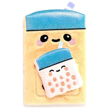KAWAII Boba the Bubble Tea Premium Fluffy Bilježnica + 1 Mini fotografija proizvoda