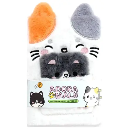 KAWAII Lola the Cat Premium Pufasta Bilježnica + 1 Mini fotografija proizvoda