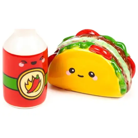 Kawaii Taco & Sauce set posuda za sol i papar fotografija proizvoda