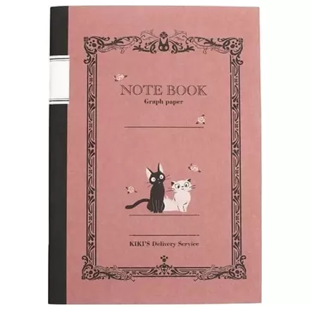 Kiki´s Delivery Service Retro bilježnica Jiji Crvena fotografija proizvoda