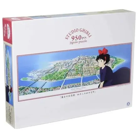 Kiki's Delivery Service Town of Koriko Panorama slagalica 950 komada fotografija proizvoda