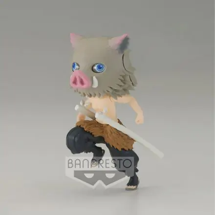 Demon Slayer Kimetsu No Yaiba Inosuke Hashibira Q posket petit figurica 7cm termékfotója