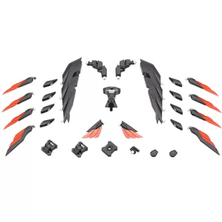 Kotobukiya M.S.G. Model Kit Accessory Set Heavy Weapon Unit 60 Wing Edge crna verzija fotografija proizvoda