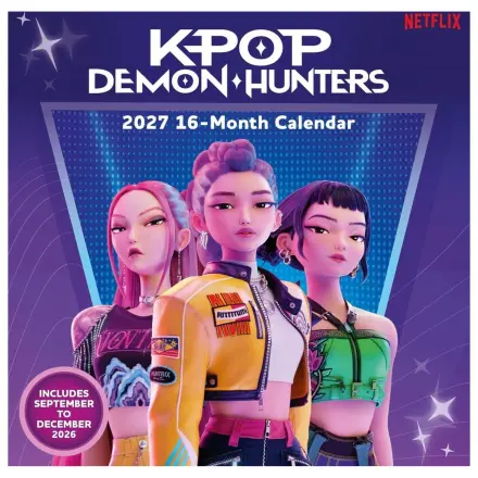 KPop Demon Hunters (2027) Zidni kalendar fotografija proizvoda