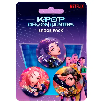 KPop Demon Hunters pack 3 značka fotografija proizvoda