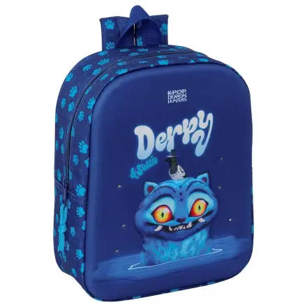Kpop Demon Hunters Derpy LED svjetleći 3D ruksak 27 cm fotografija proizvoda