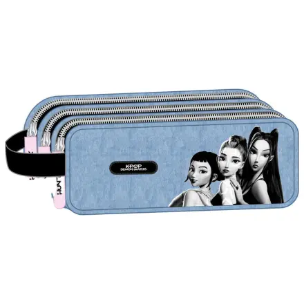 Demon Hunters Kpop Huntrix trostruka pernica fotografija proizvoda