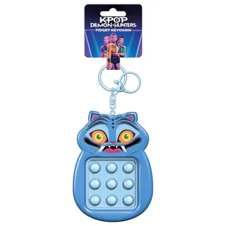 KPop Demon Hunters PVC privjesak za ključeve s fidget funkcijom Derpy fotografija proizvoda